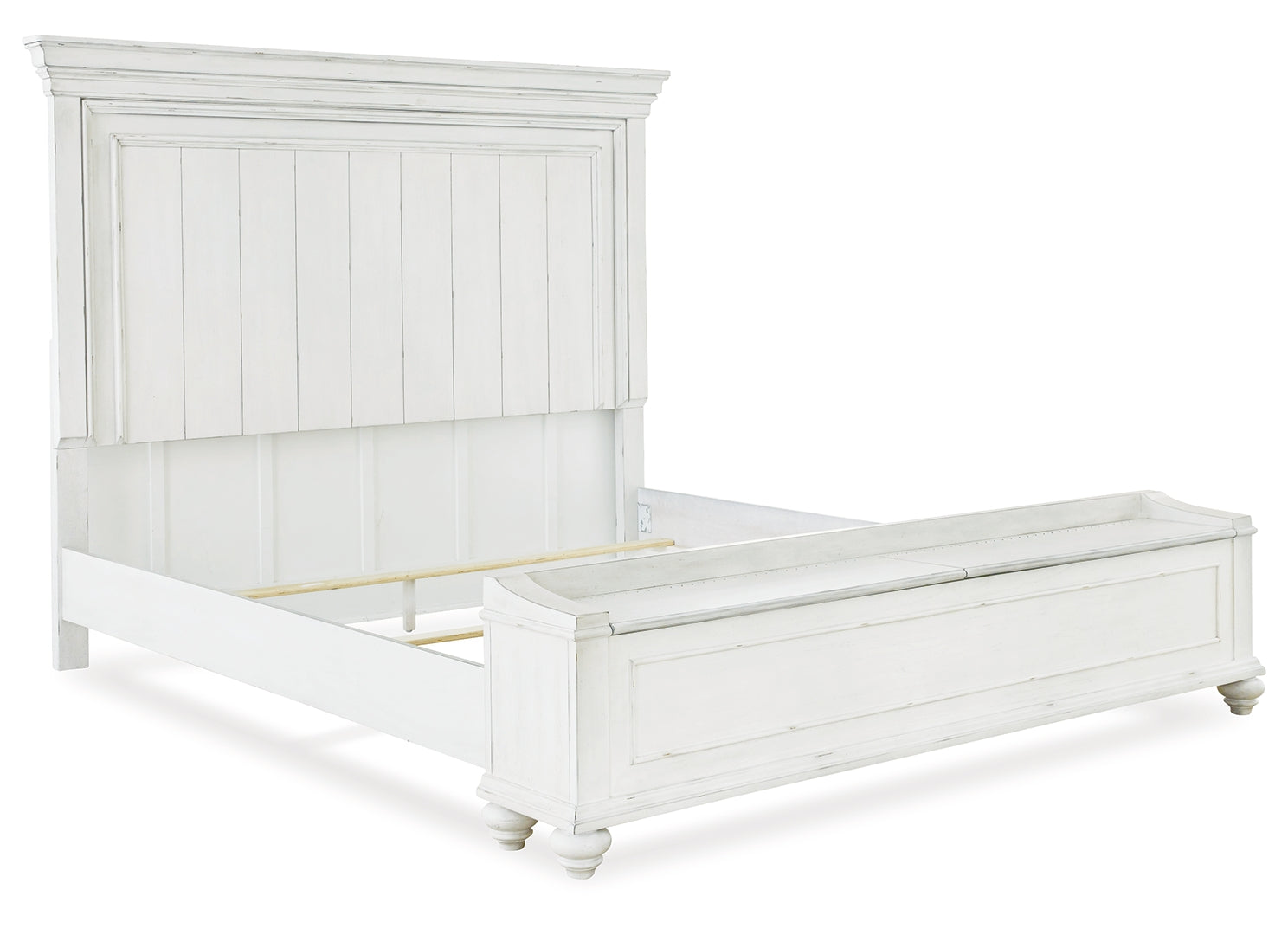 Kanwyn Queen Panel Bed with Storage Bench