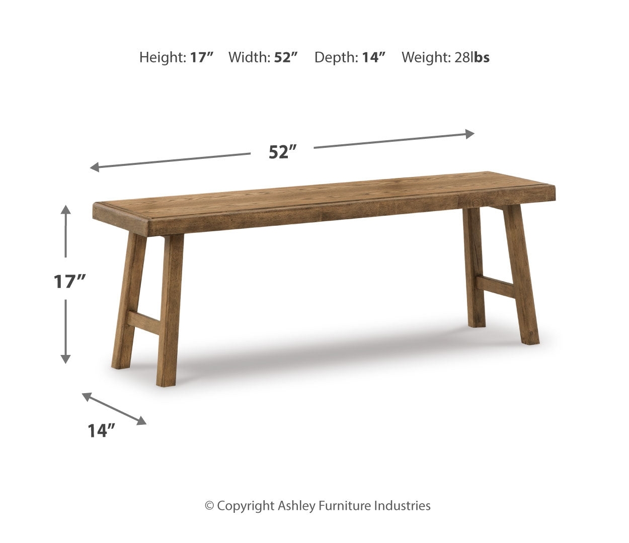 Dakmore Bedroom Bench