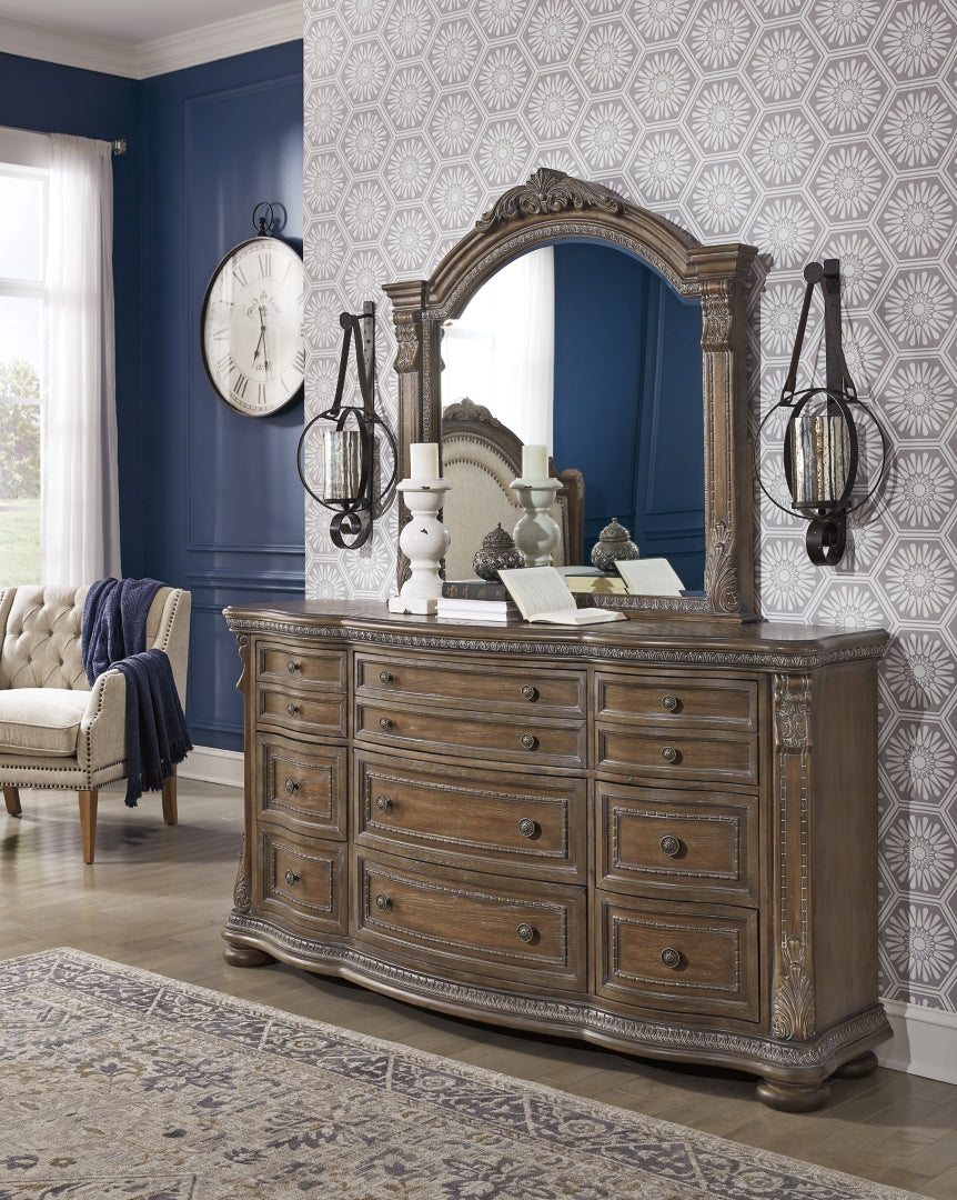 Charmond Dresser and Mirror