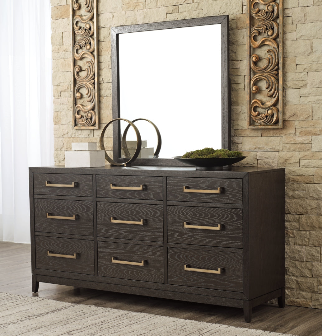 Burkhaus Dresser and Mirror