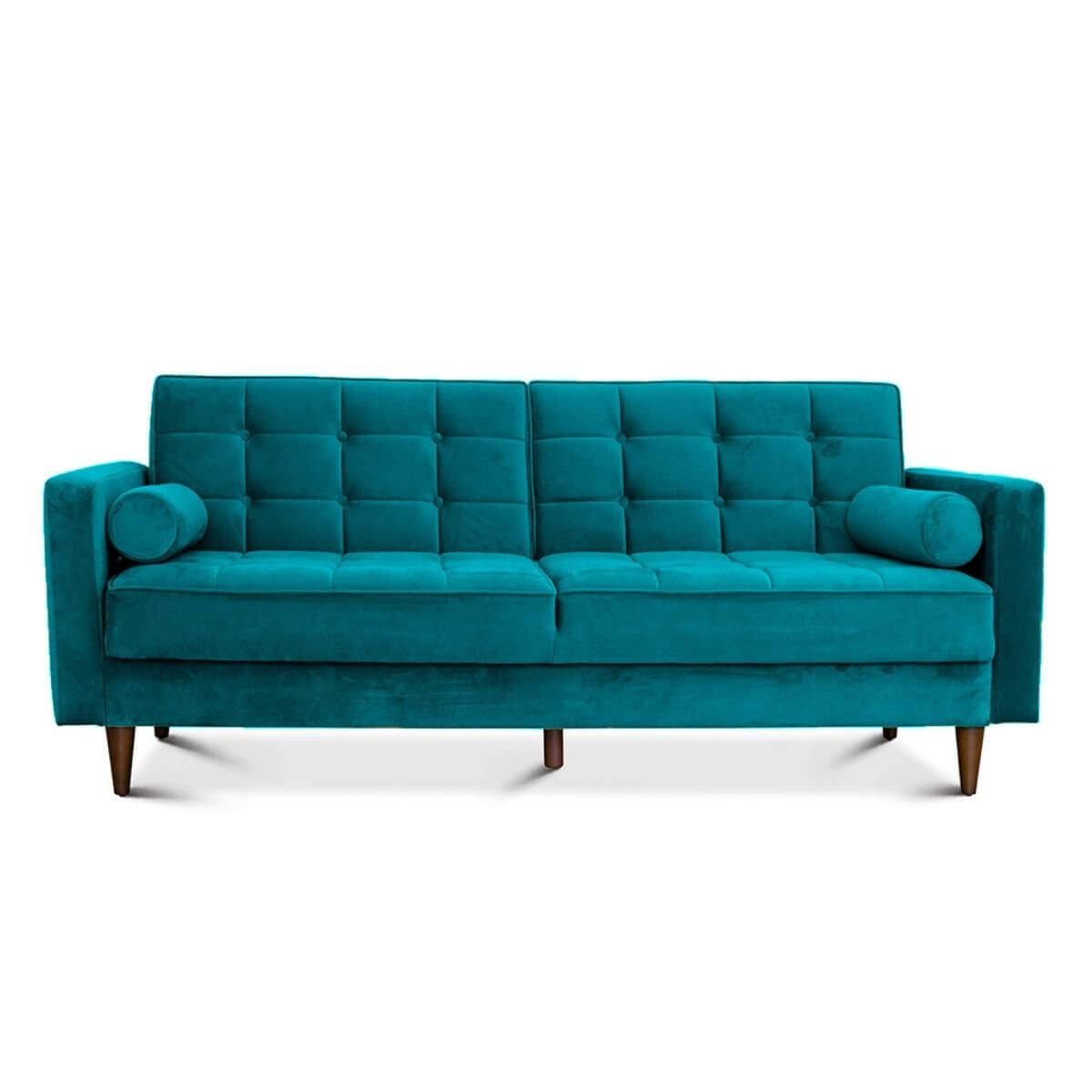 Bennet Sleeper Sofa Teal Velvet