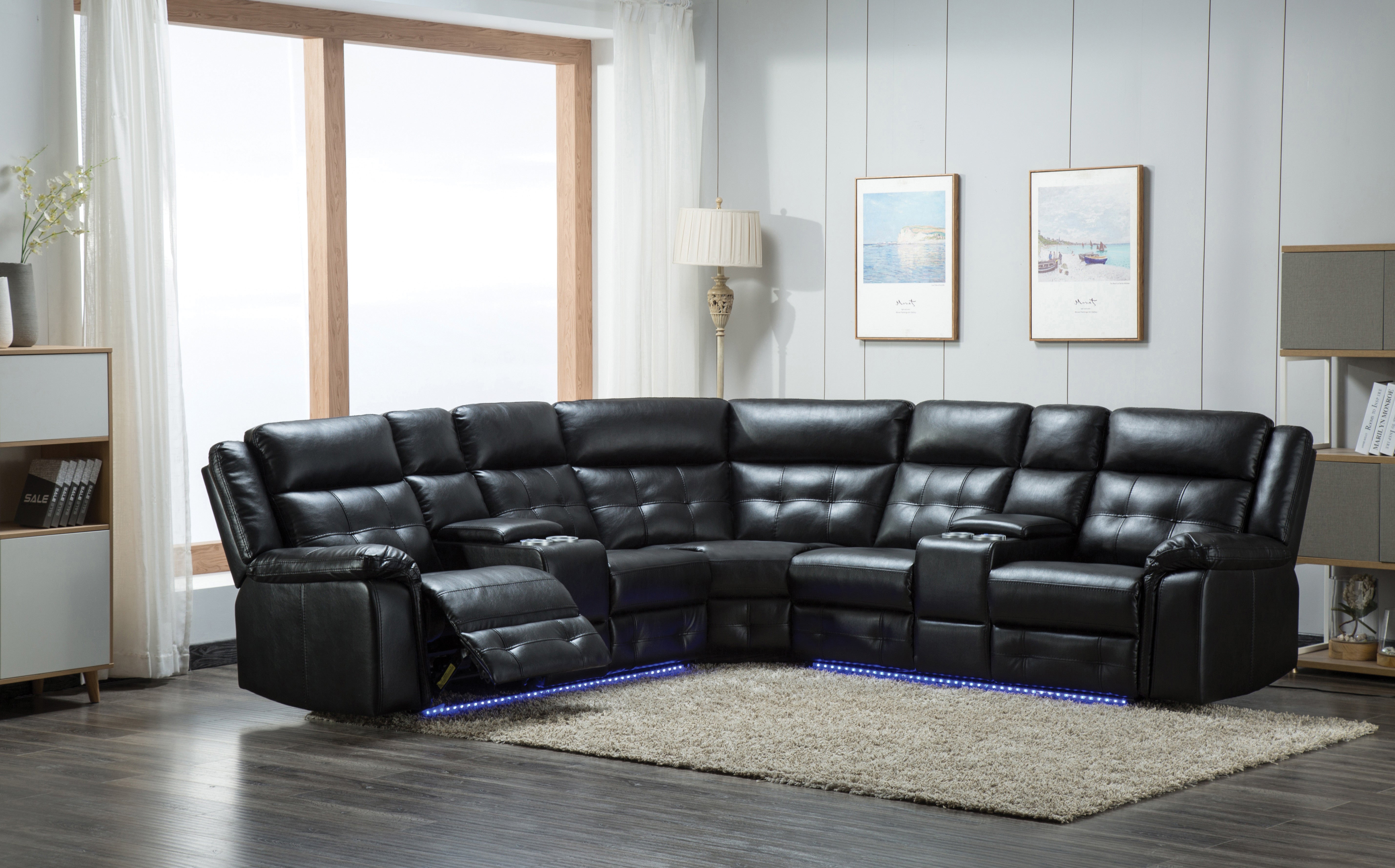 Maudra Recliner Sectional