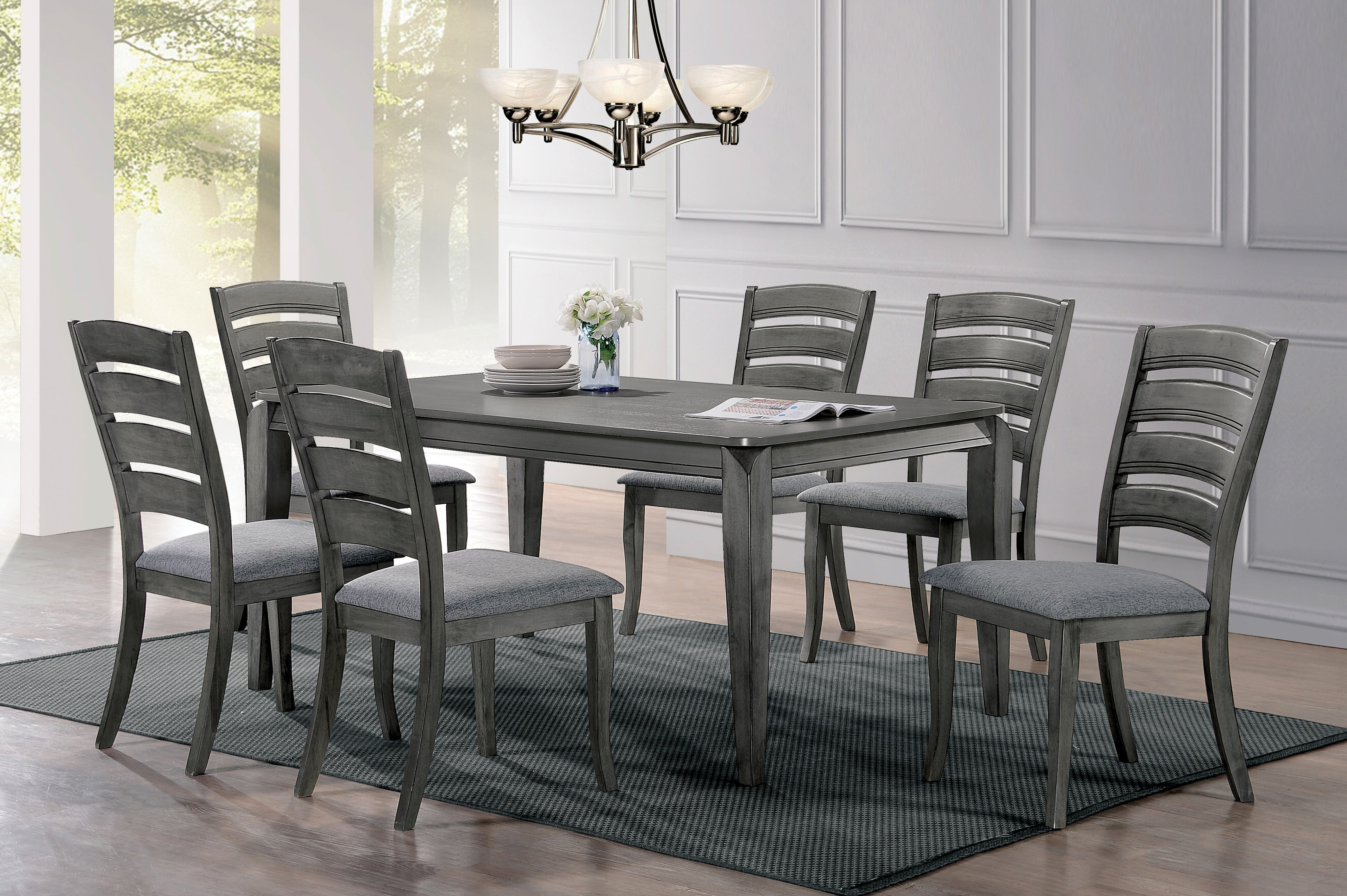 Naper Dining Table and 6 Chairs