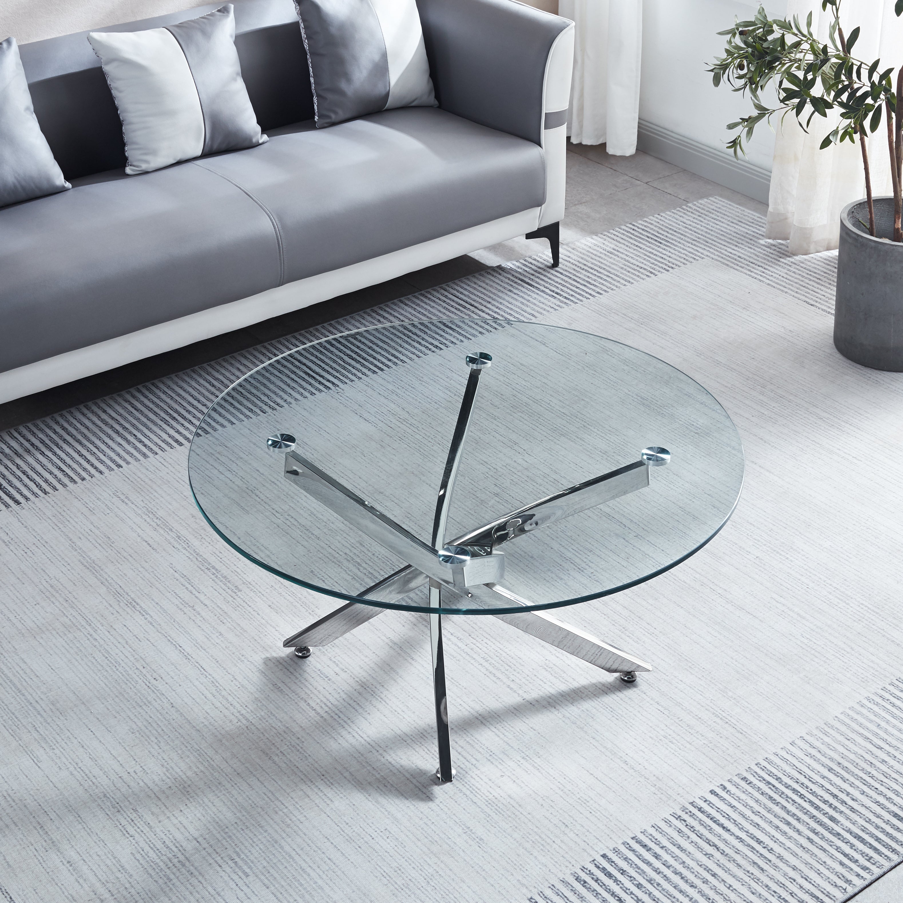 Winston Coffee Table Silver