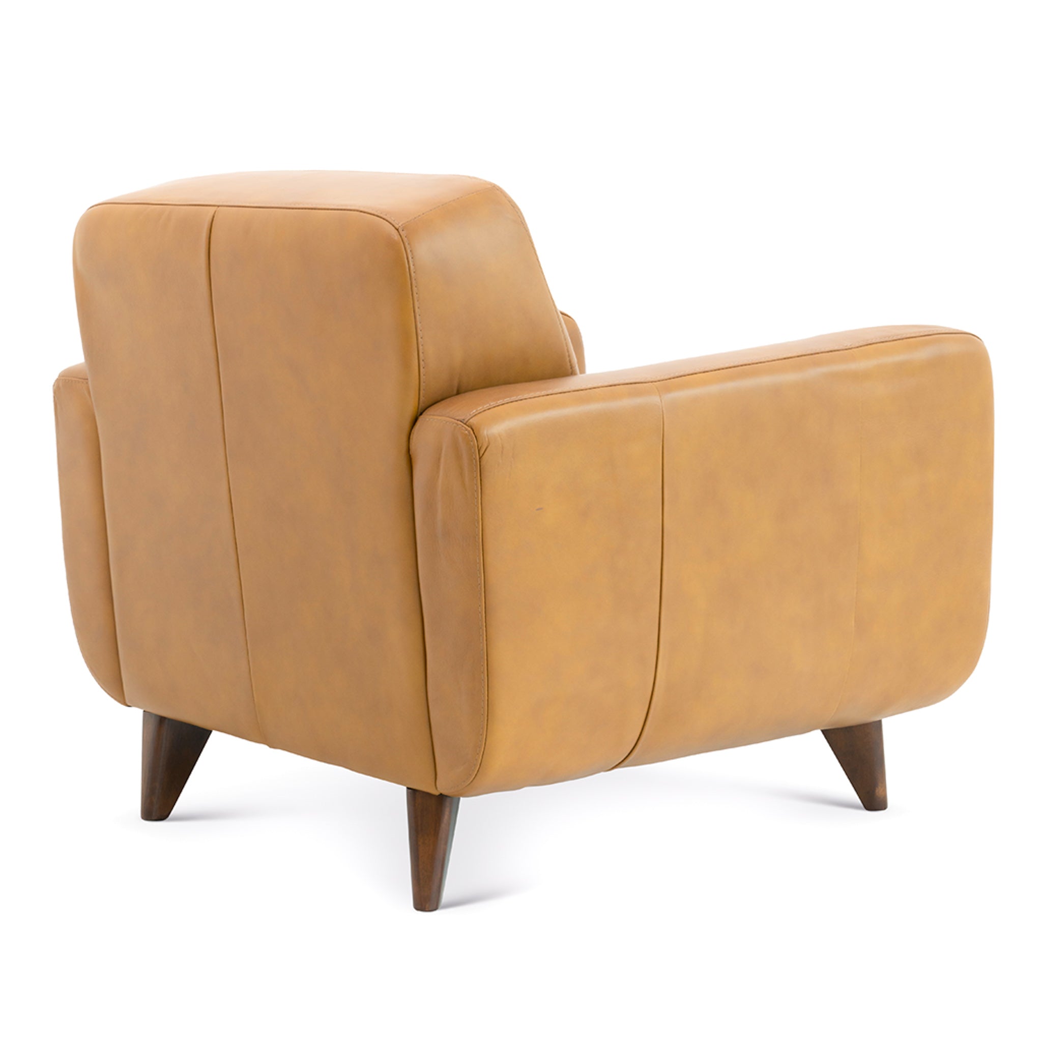 Cassie Lounge Chair Tan Leather