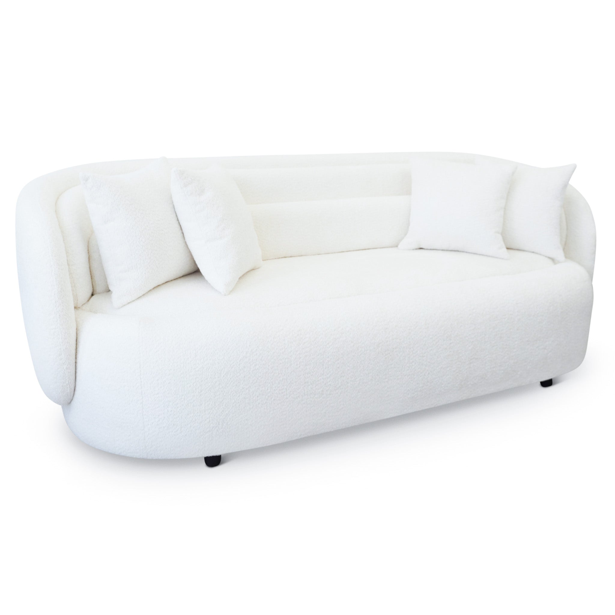 Chelsea Sofa Ivory Boucle