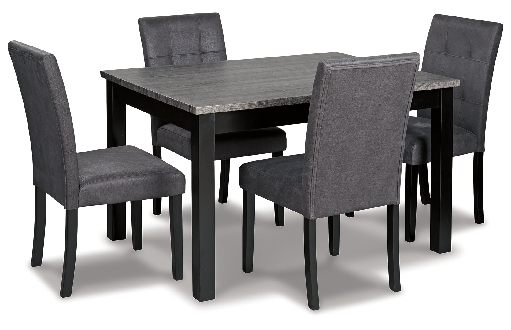 Garvine Dining Table and Chairs (Set of 5)