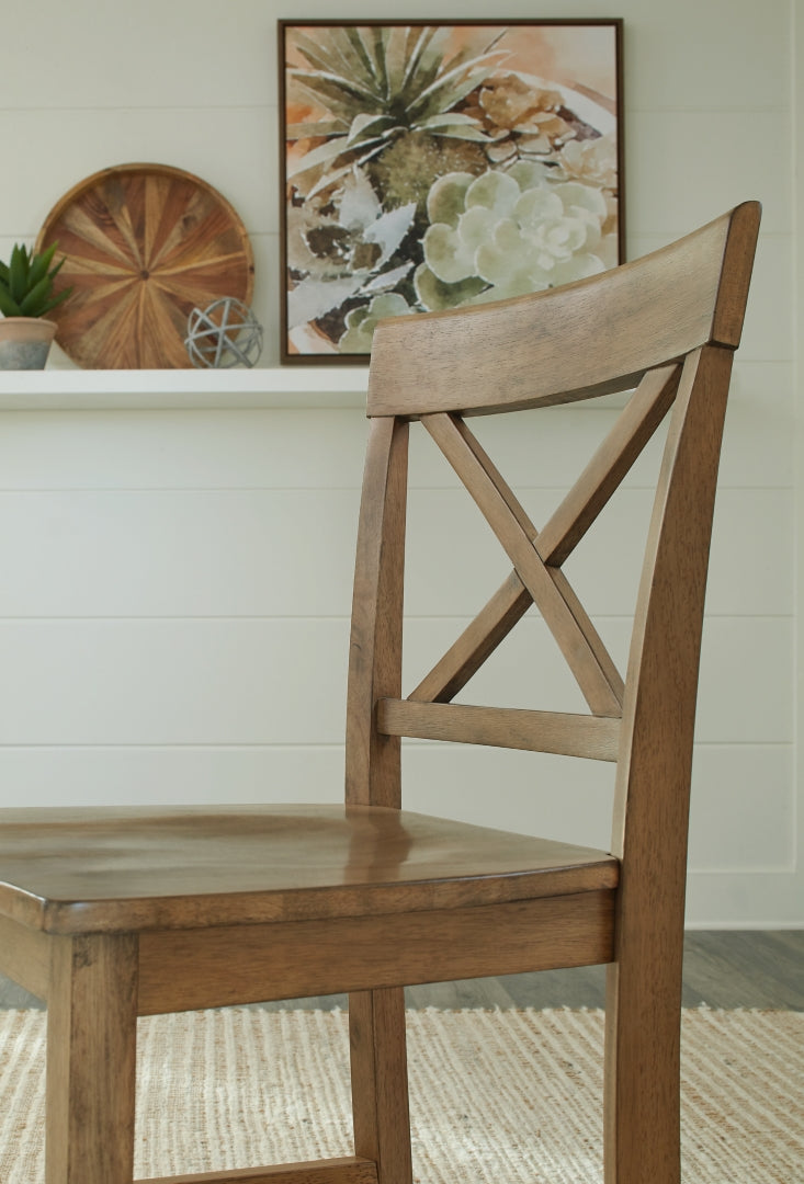 Shully Counter Height Dining Table and 2 Barstools