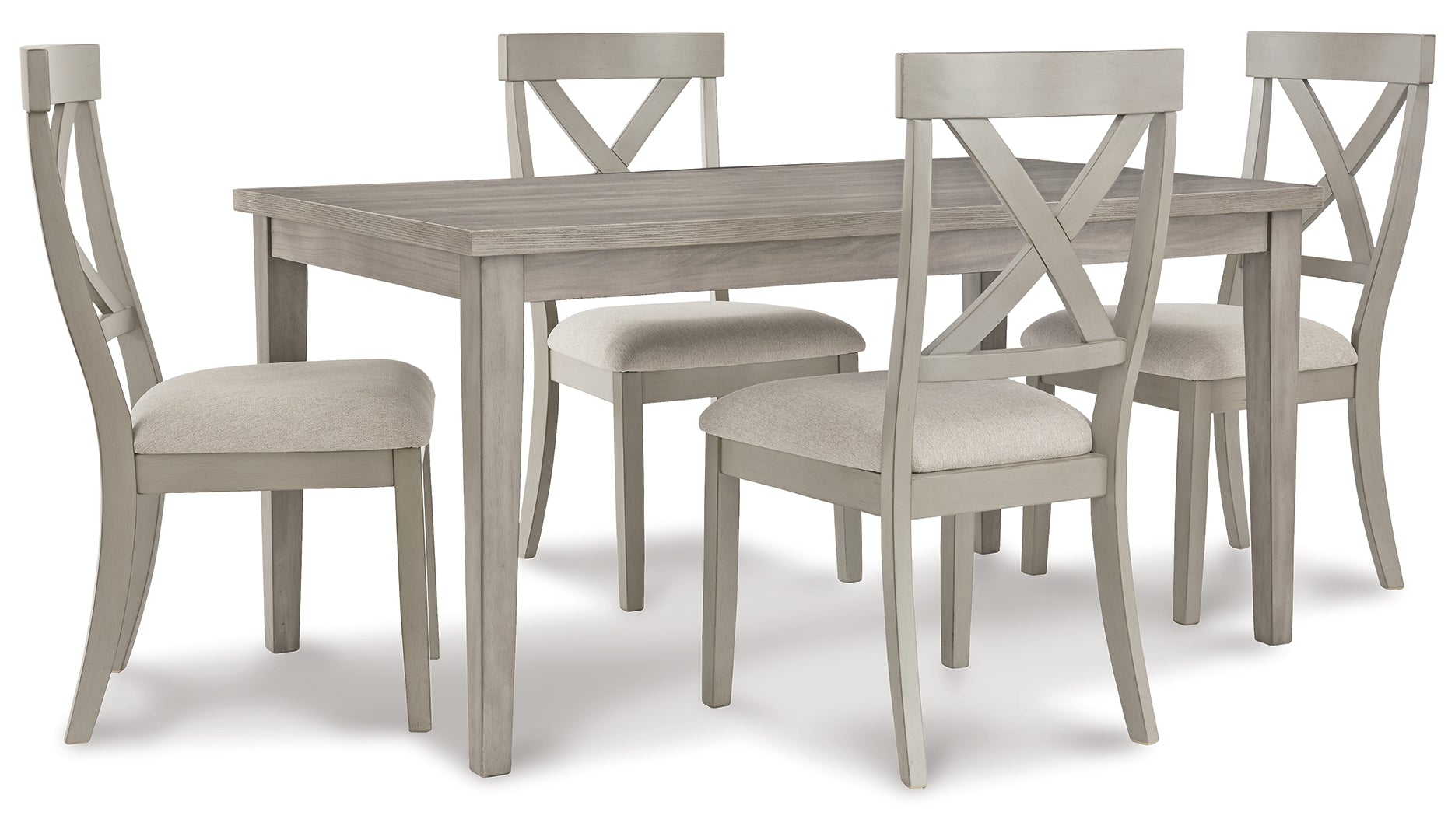 Parellen Dining Table and 4 Chairs