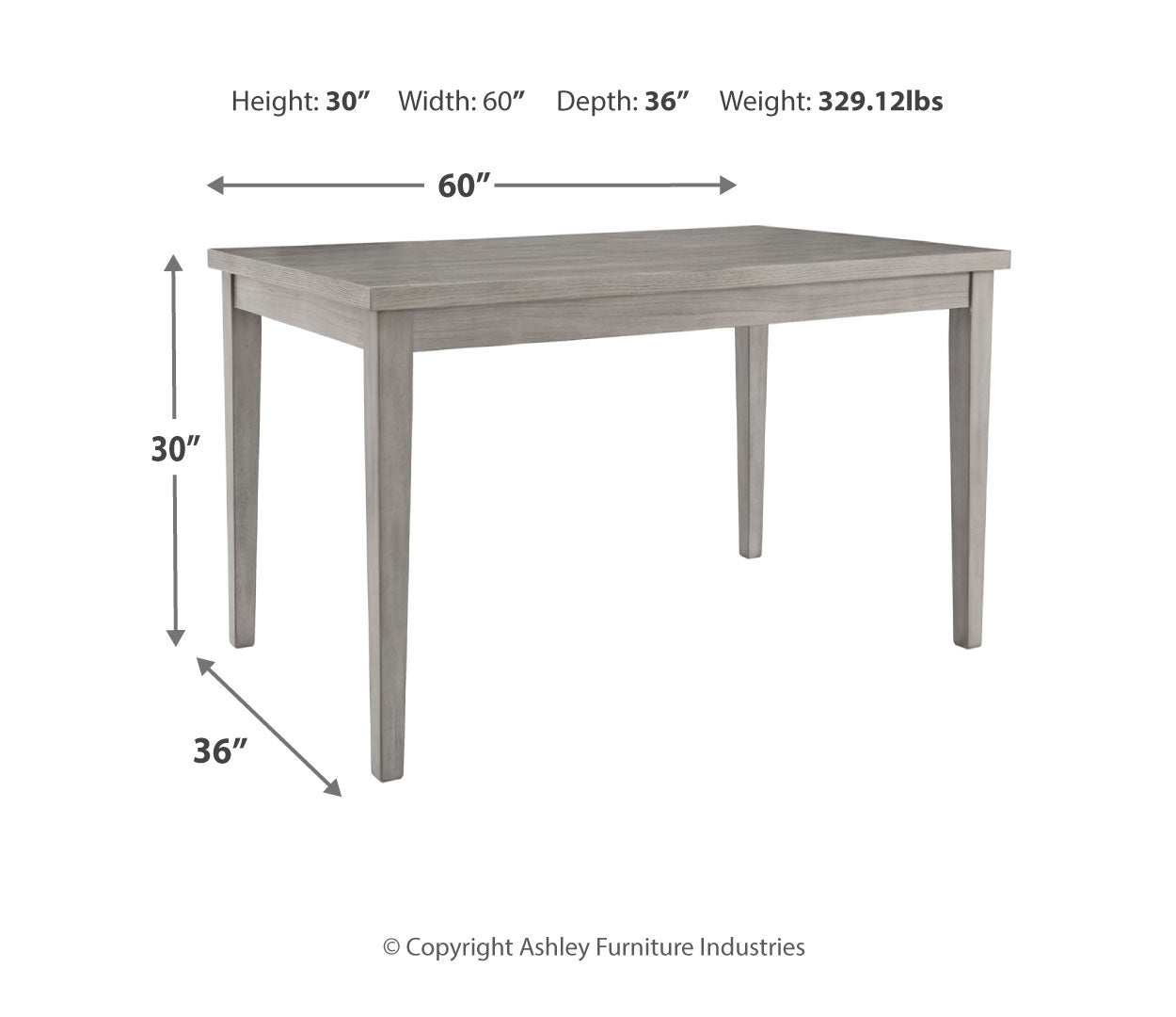 Parellen Dining Table