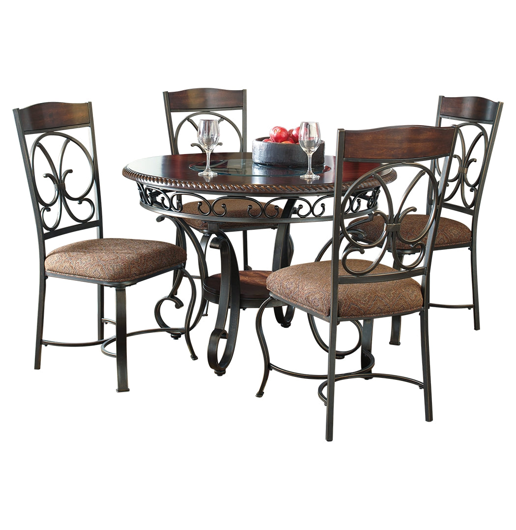 Glambrey Dining Table and 4 Chairs