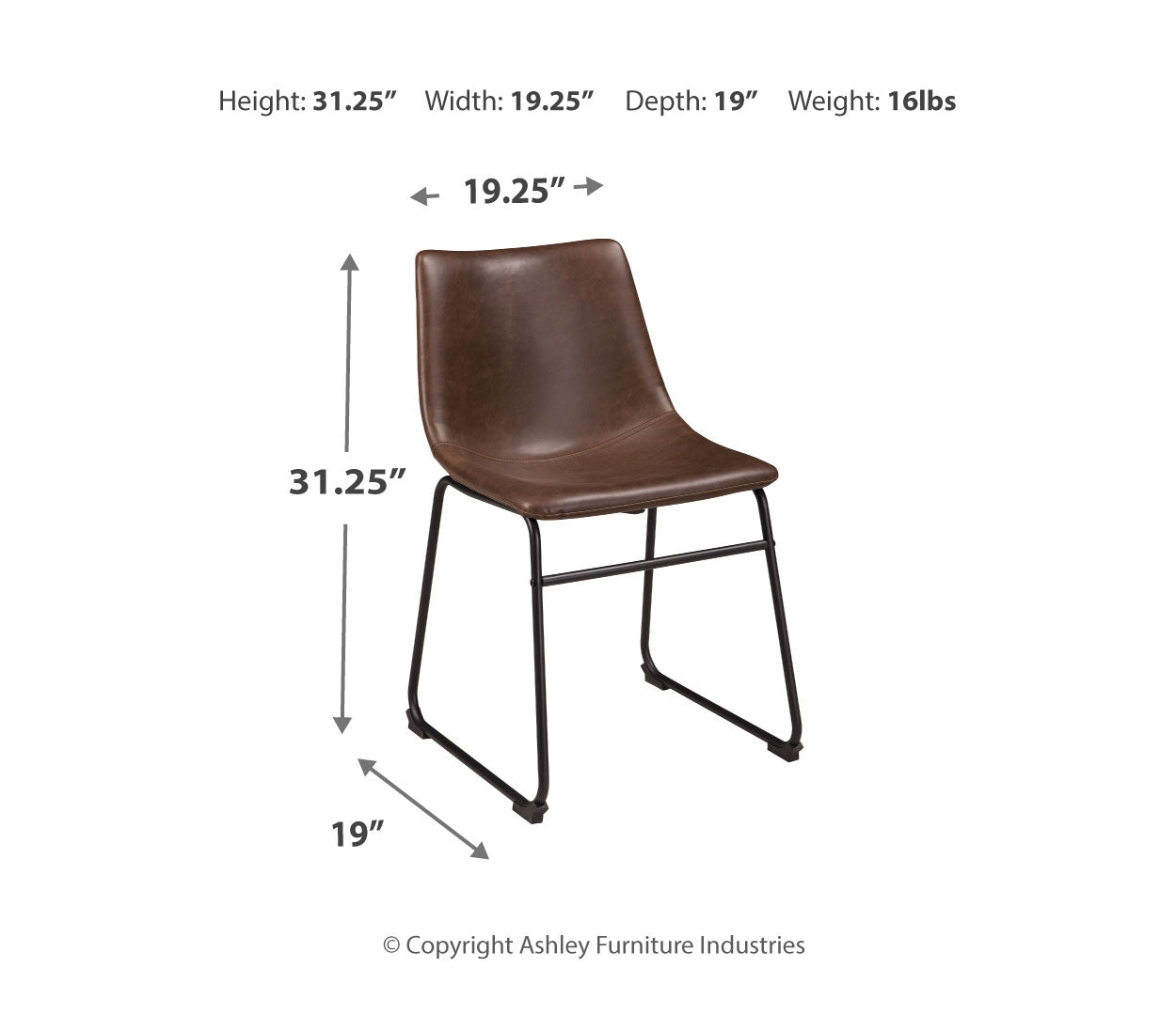 Centiar Dining Table and 4 Chairs