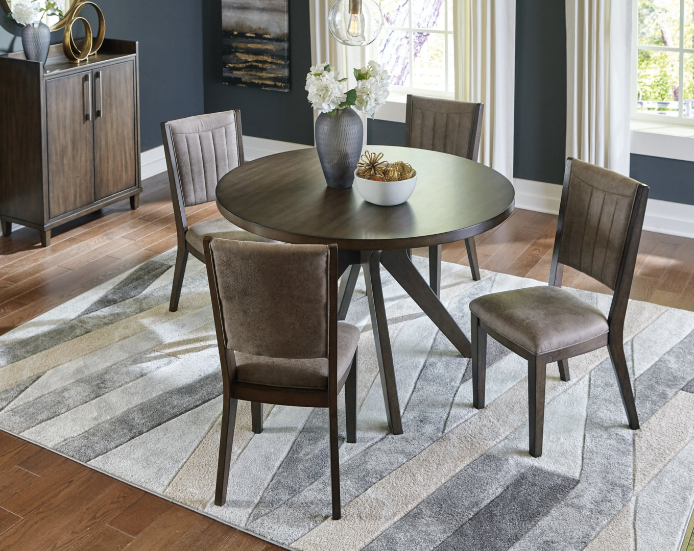 Wittland Dining Table and 4 Chairs