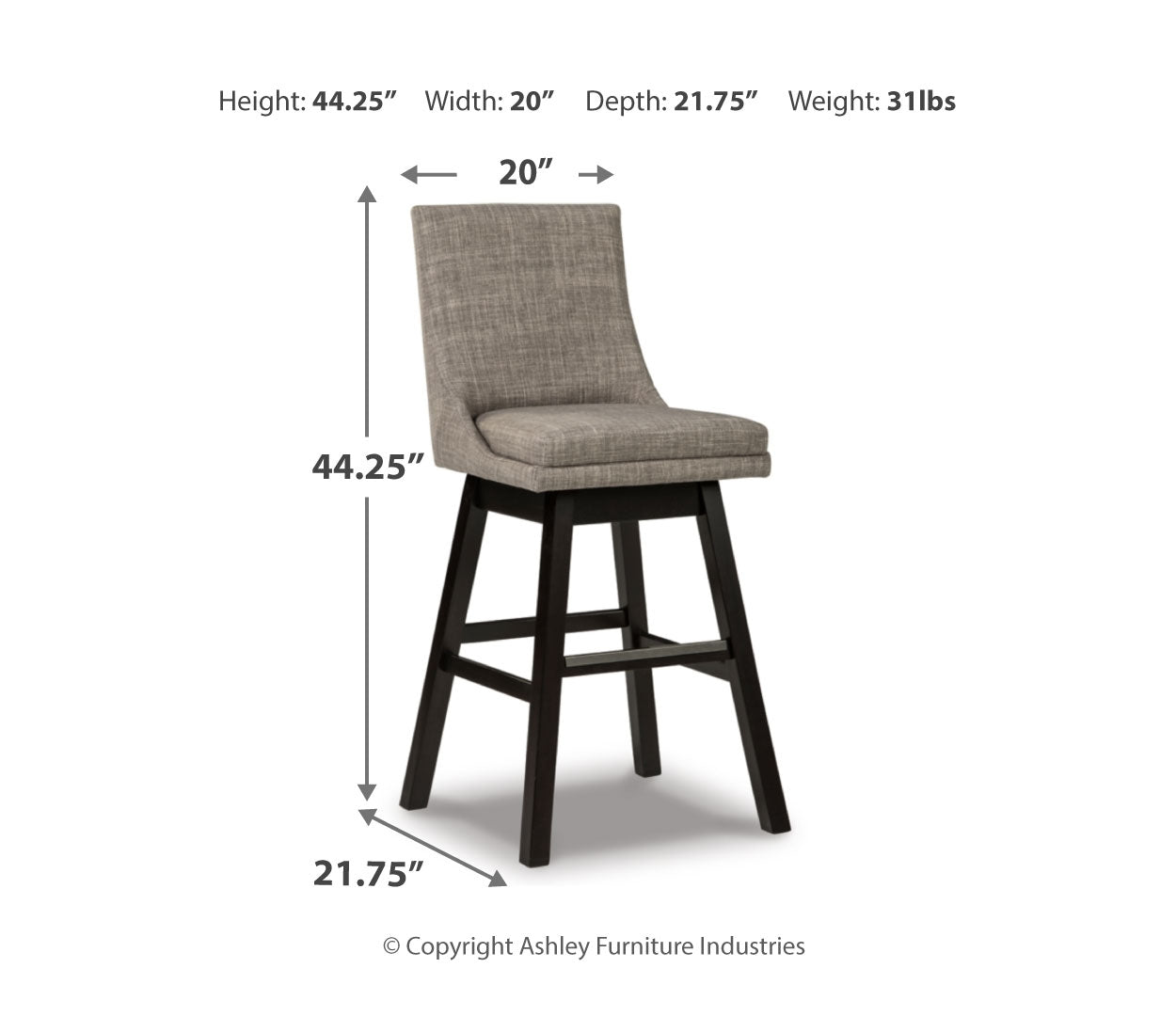 Tallenger Bar Height Bar Stool