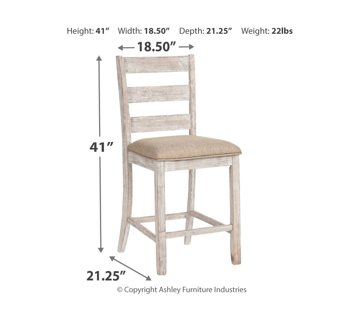 Skempton Counter Height Bar Stool