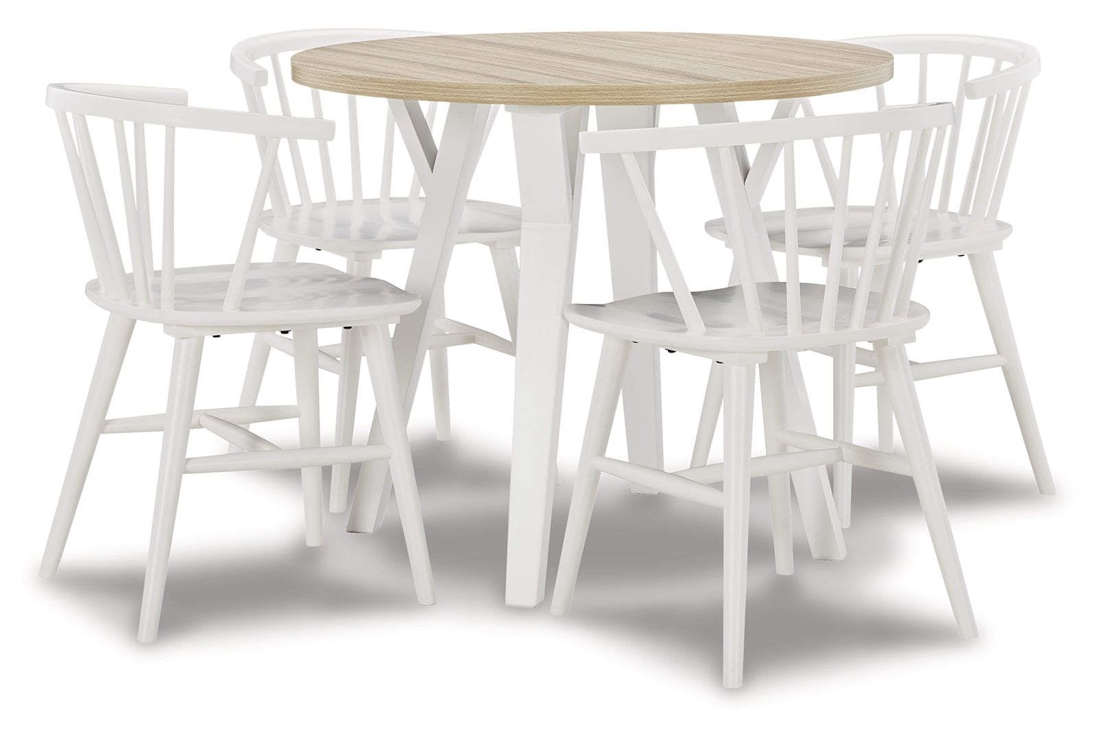 Grannen Dining Table and 4 Chairs