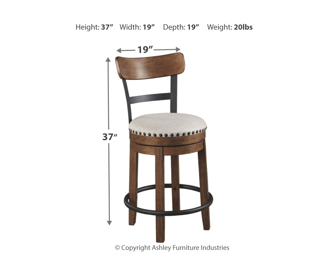 Valebeck Counter Height Bar Stool