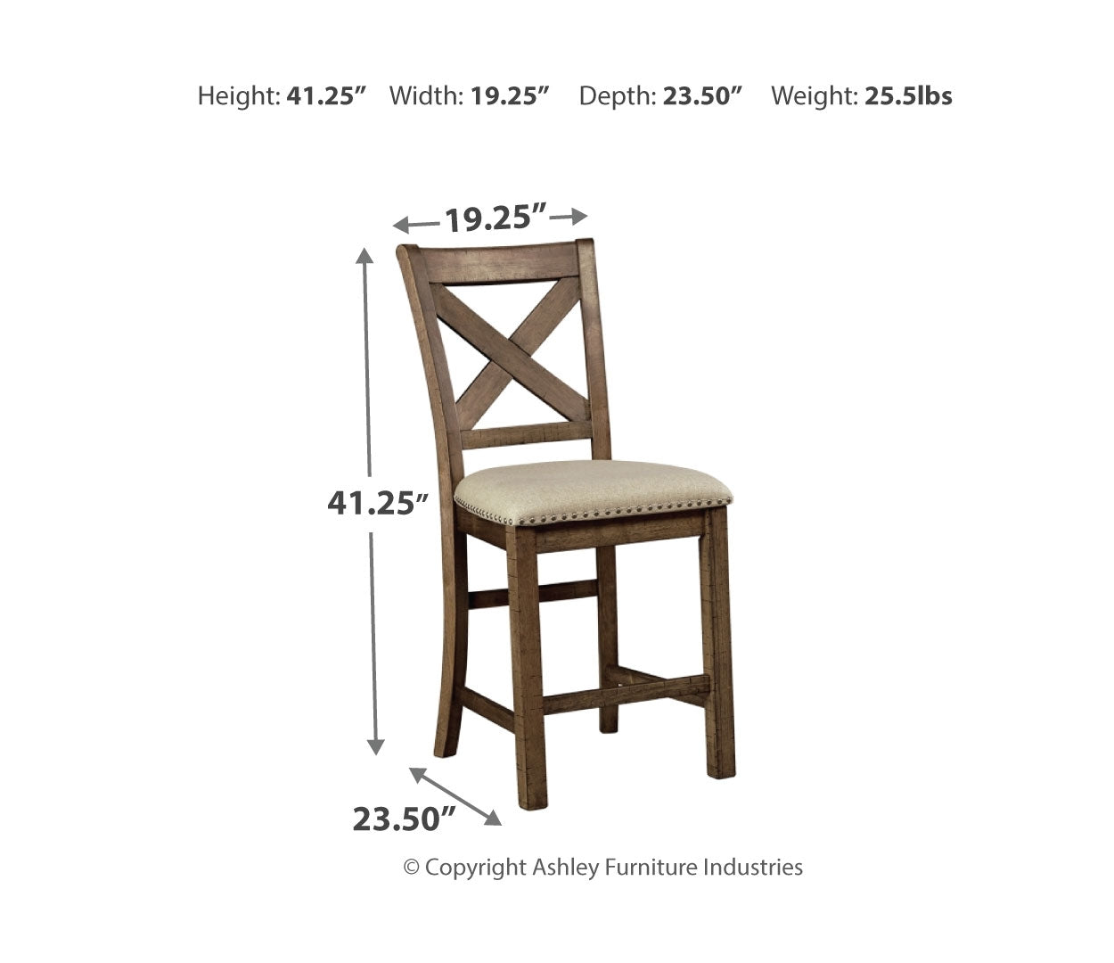 Moriville Counter Height Bar Stool