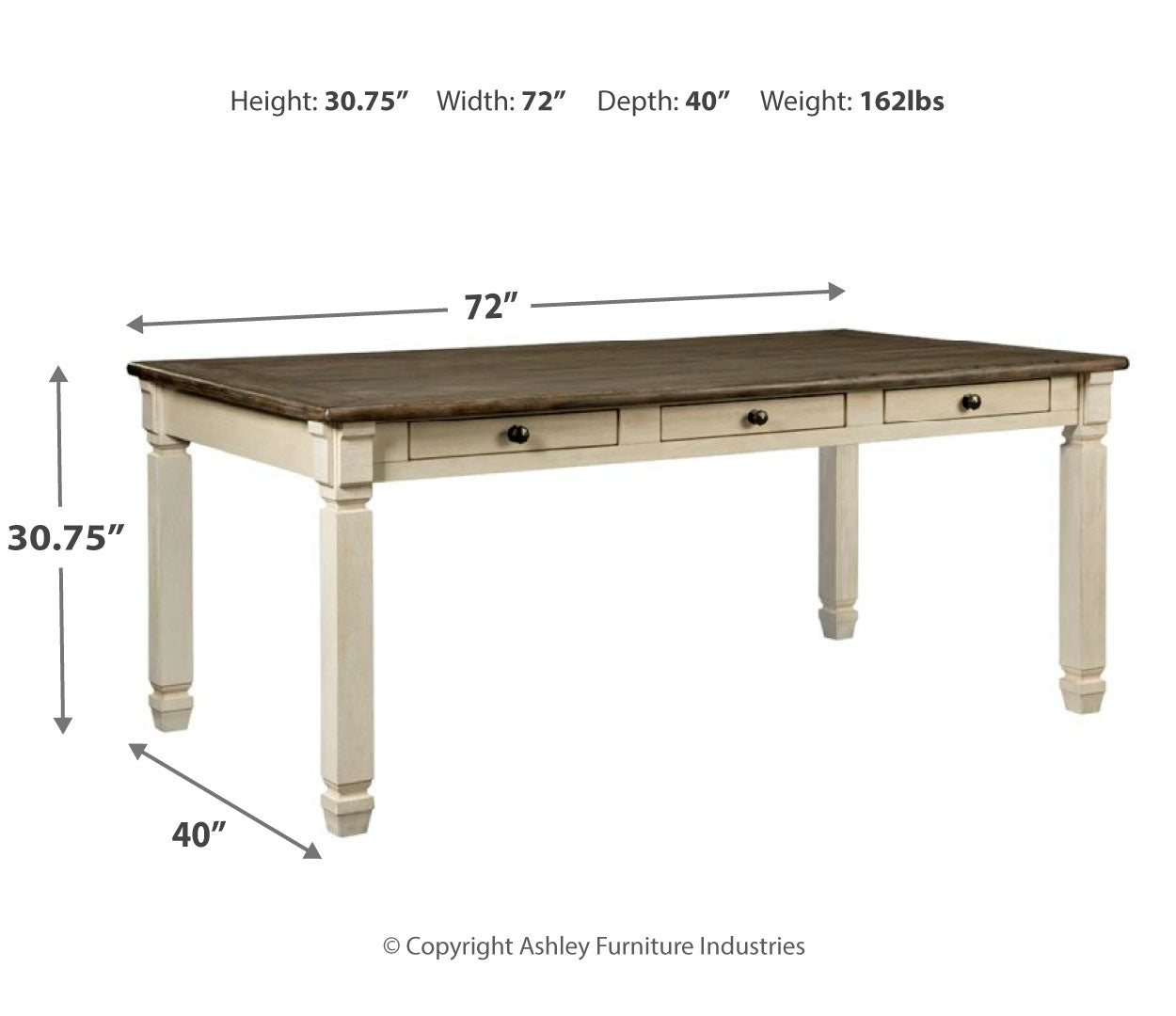 Bolanburg Dining Table