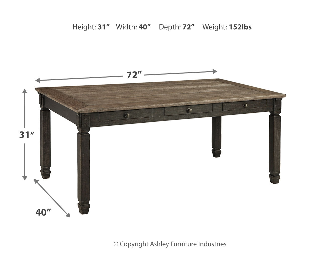 Tyler Creek Dining Table