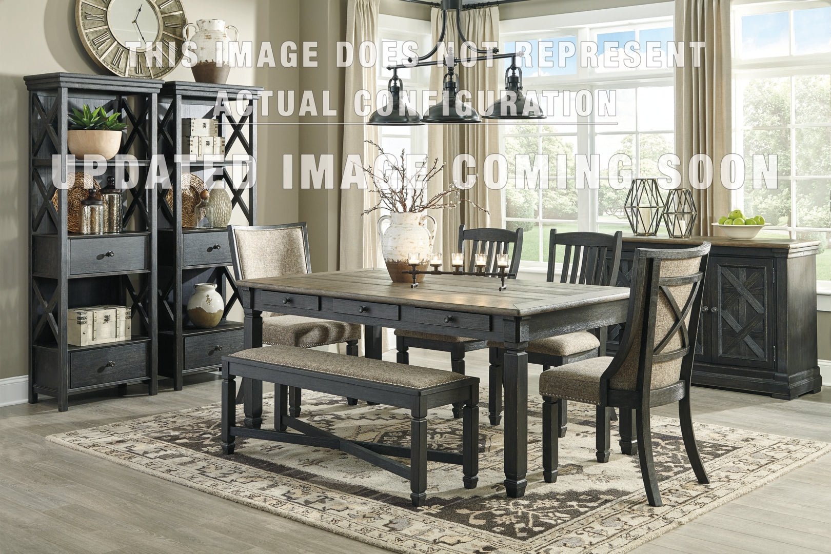 Tyler Creek Dining Table and 4 Chairs