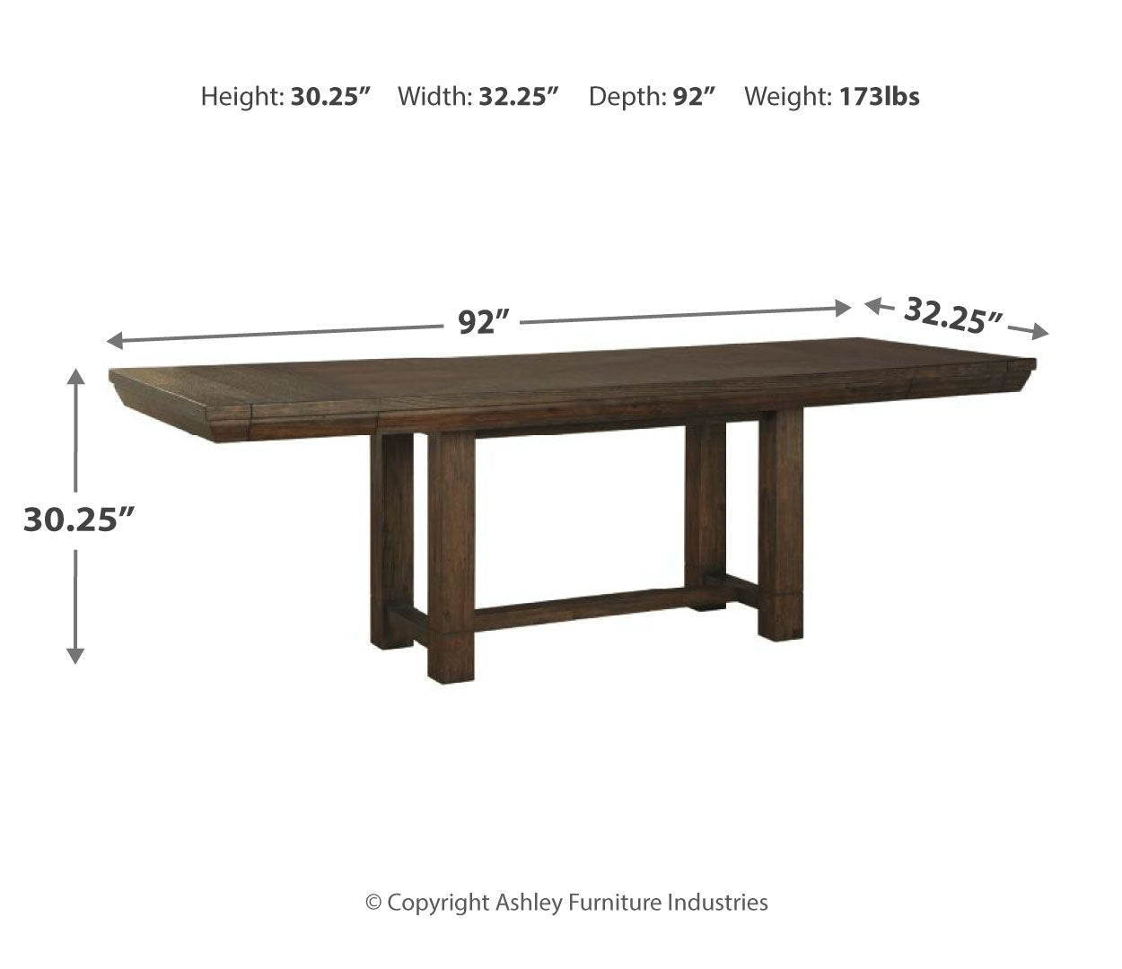 Dellbeck Dining Extension Table