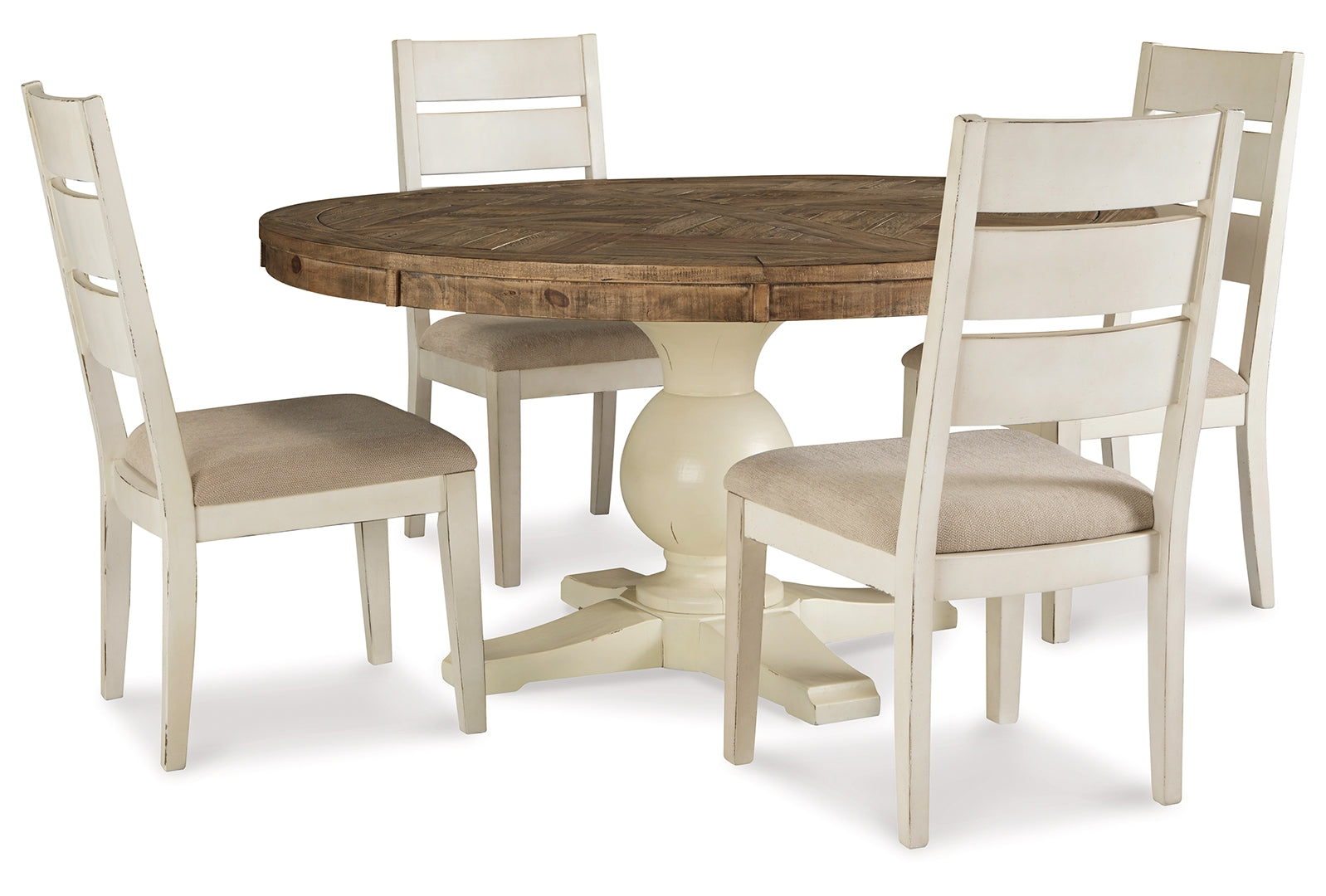 Grindleburg Dining Table and 4 Chairs