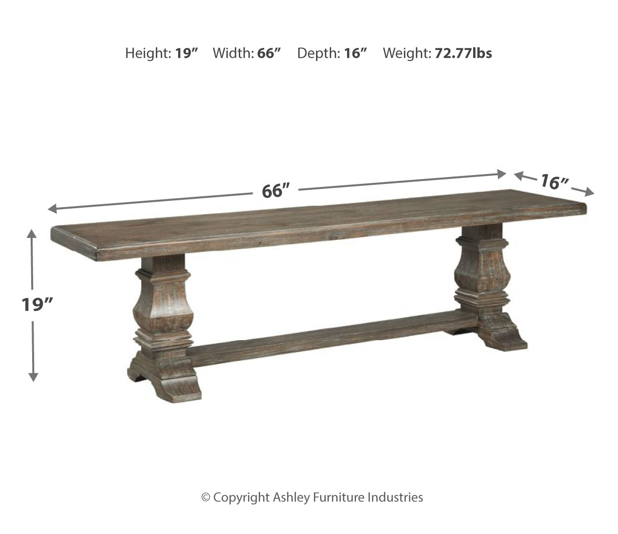 Wyndahl Dining Bench