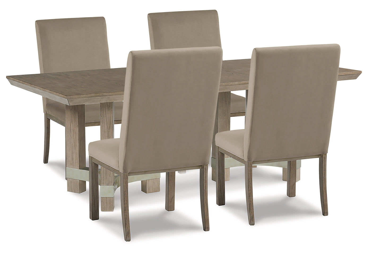 Chrestner Dining Table and 4 Chairs