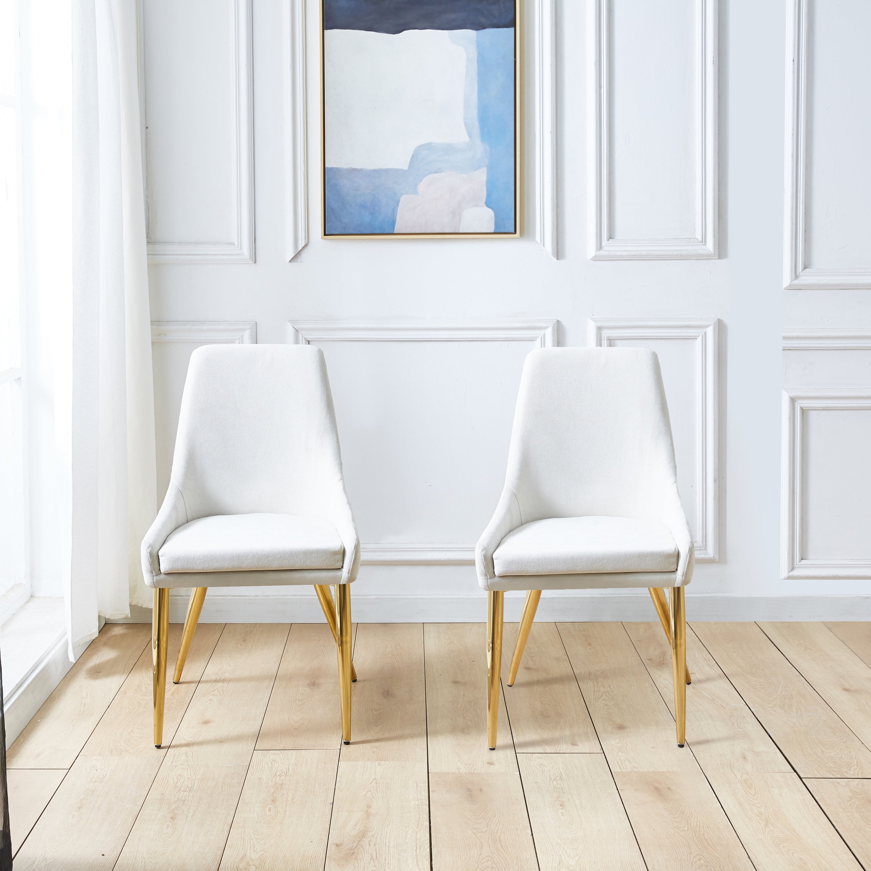 Orren Dining Chairs White Set of 2