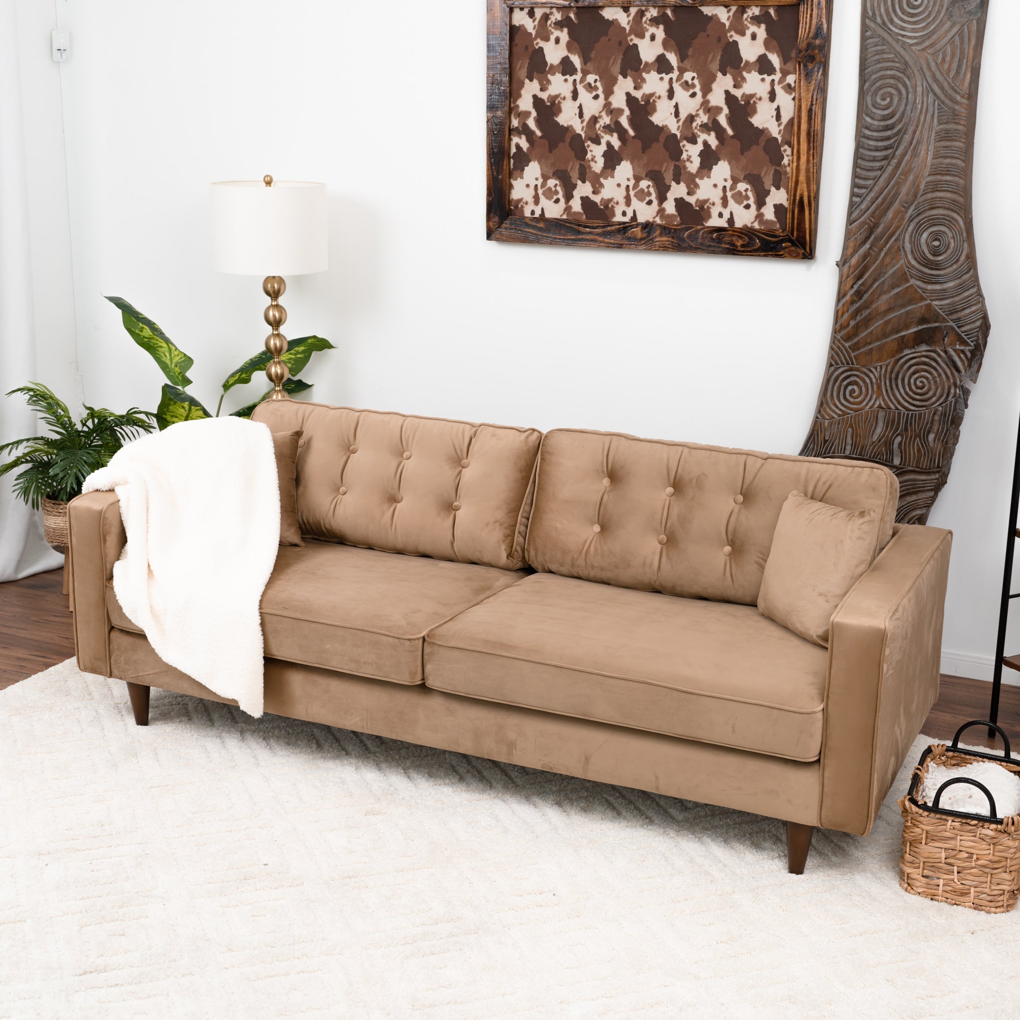 Oregon Sofa Cognac