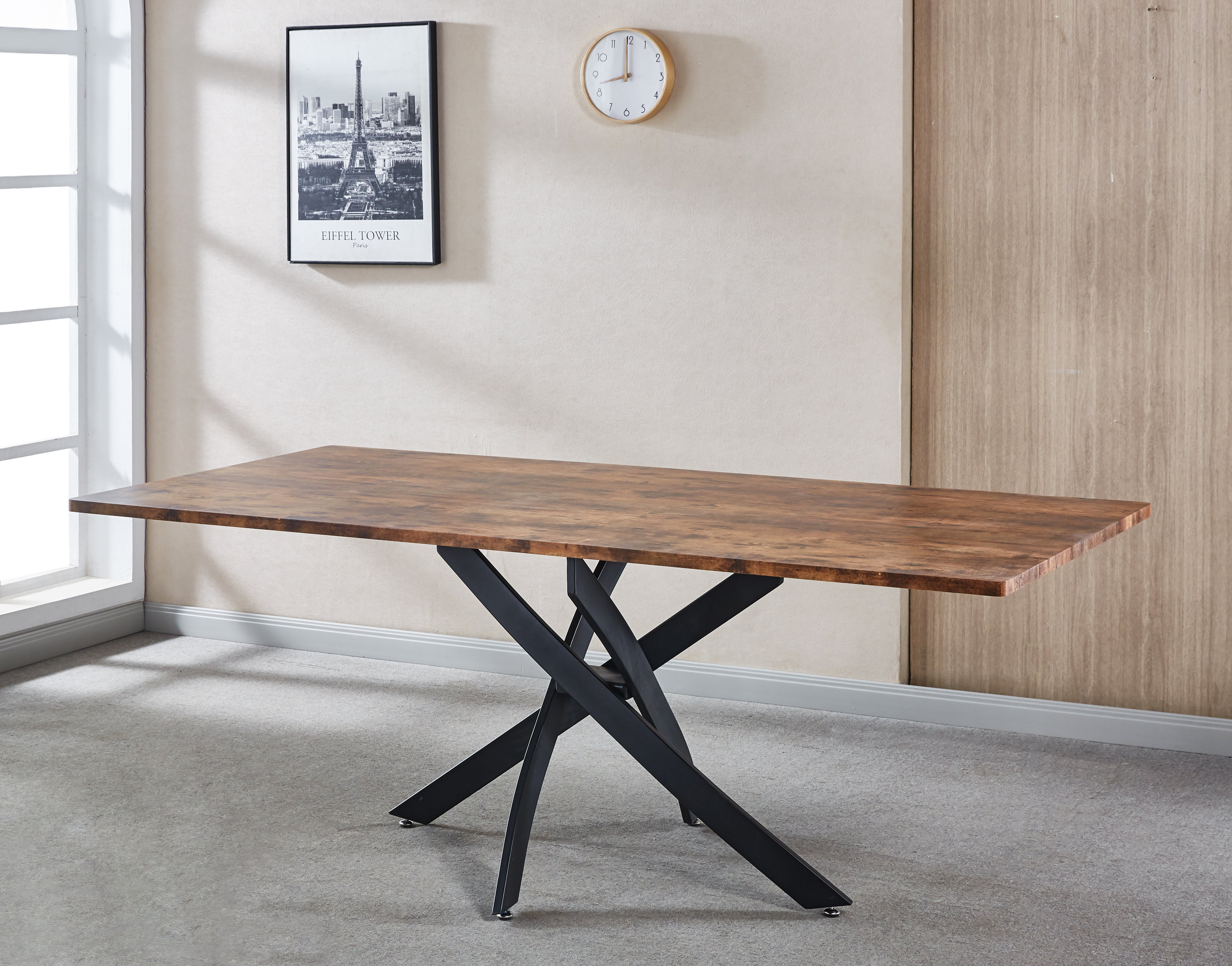 Bernessa Dining Table Brown