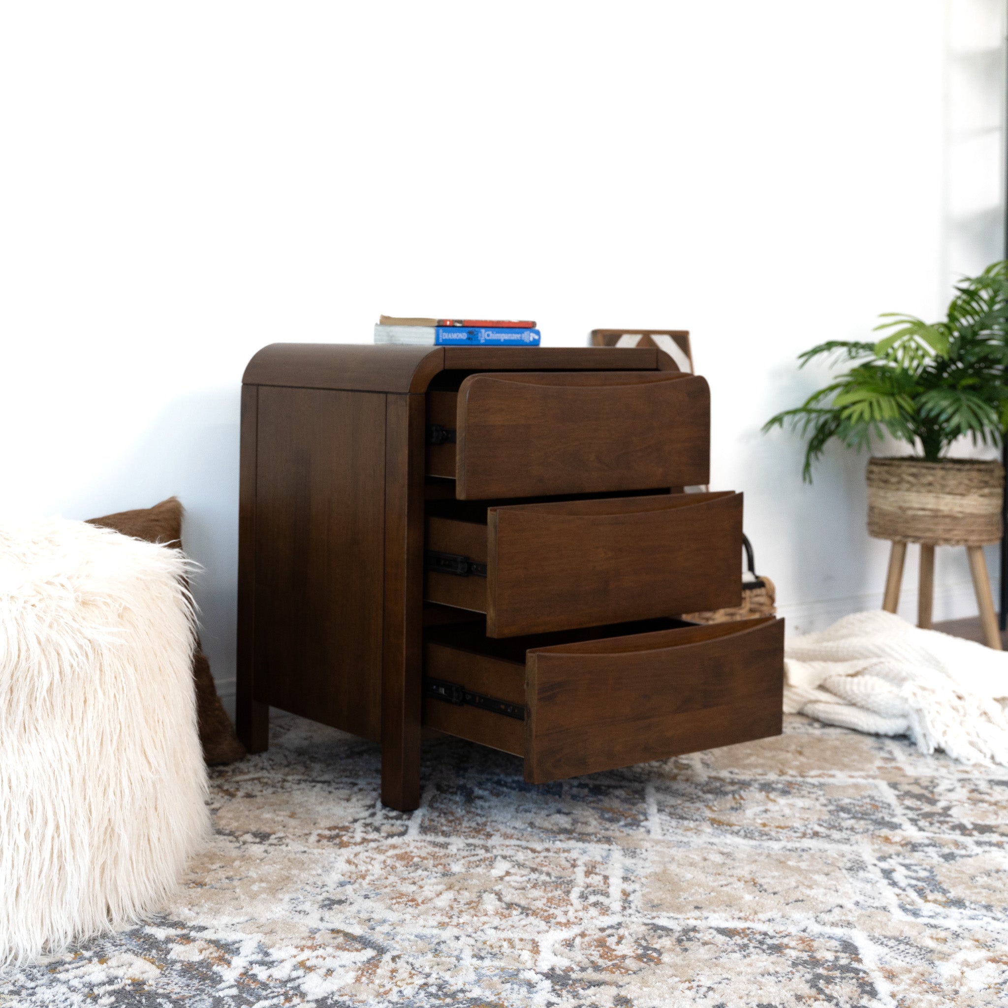 Danbury Night Stand with 3 Drawers