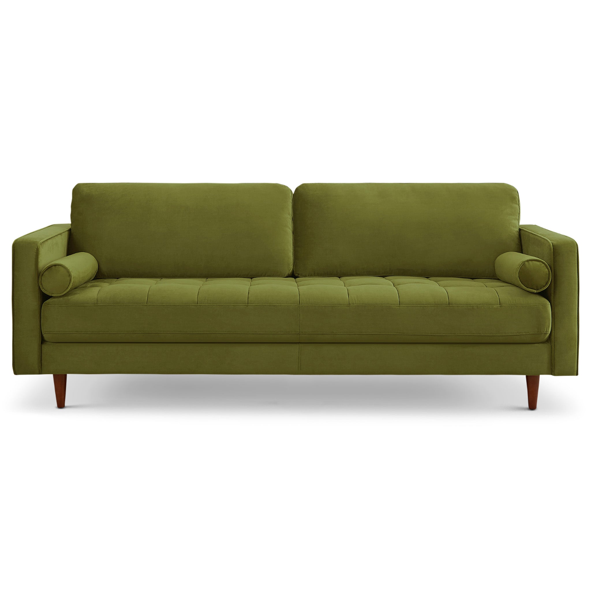 Daphne Pistachio Green Velvet Sofa