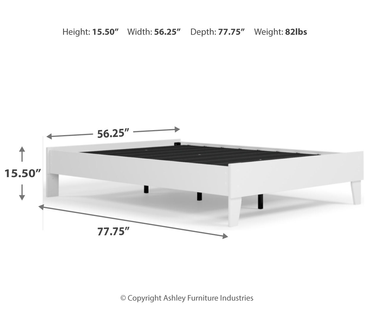 Piperton Full Platform Bed