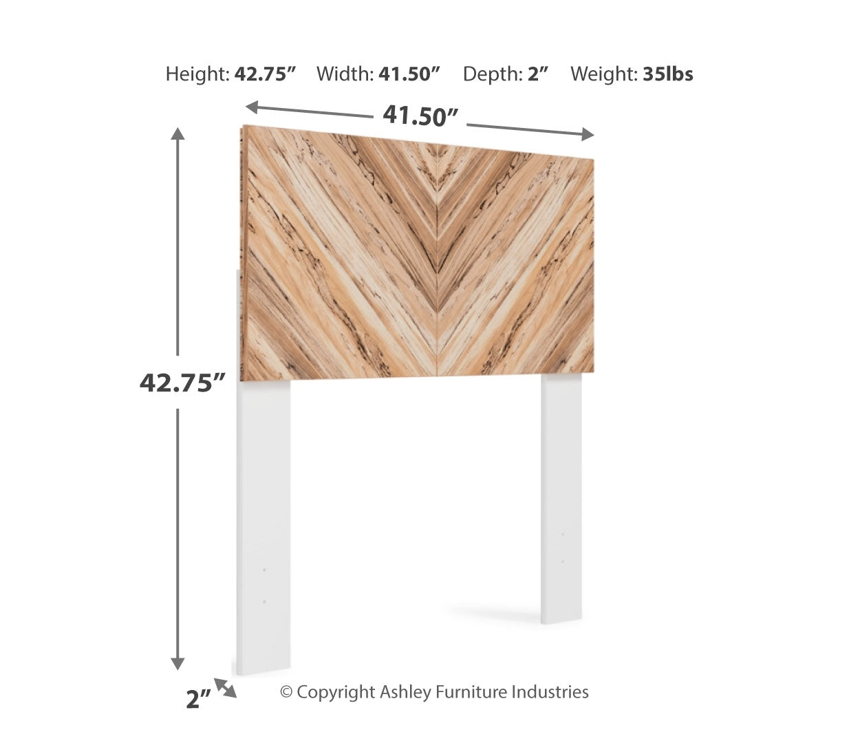 Piperton Twin Panel Headboard