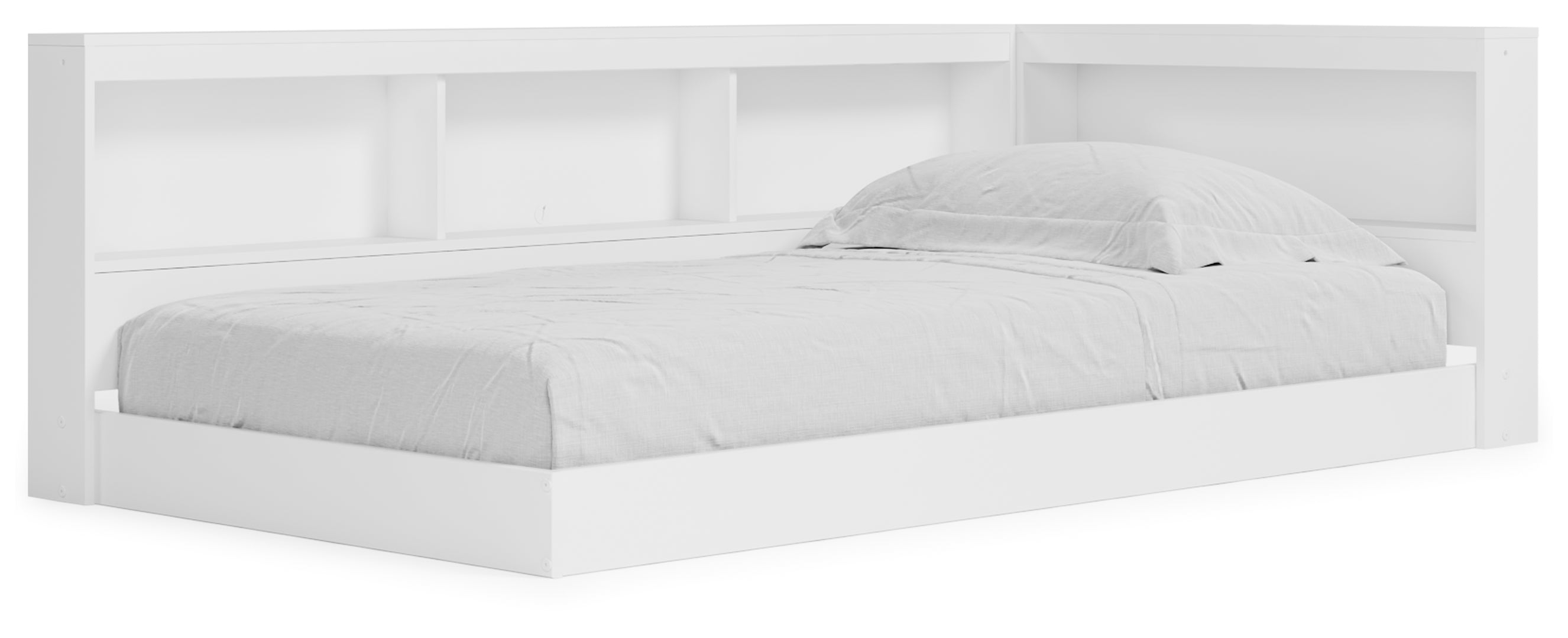 Piperton Twin Bookcase Storage Bed