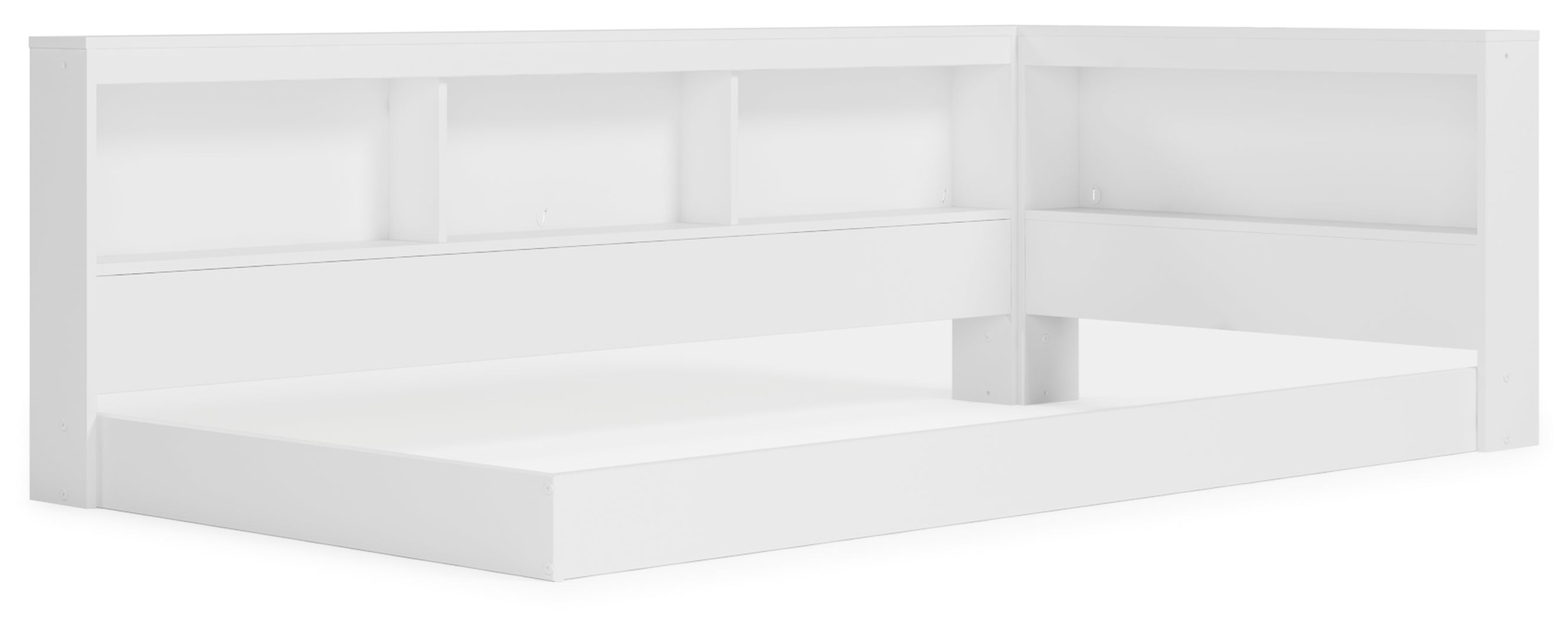 Piperton Twin Bookcase Storage Bed