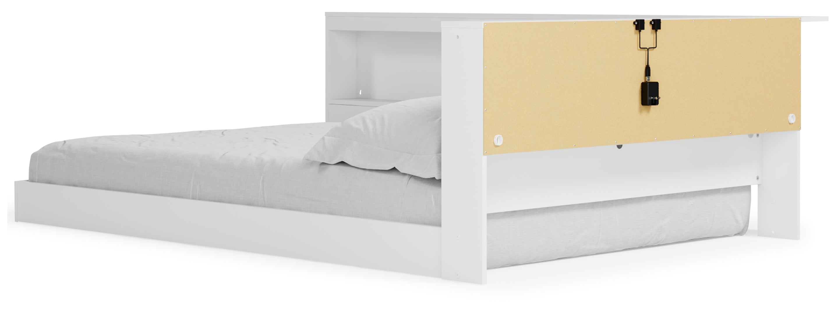 Piperton Full Bookcase Storage Bed