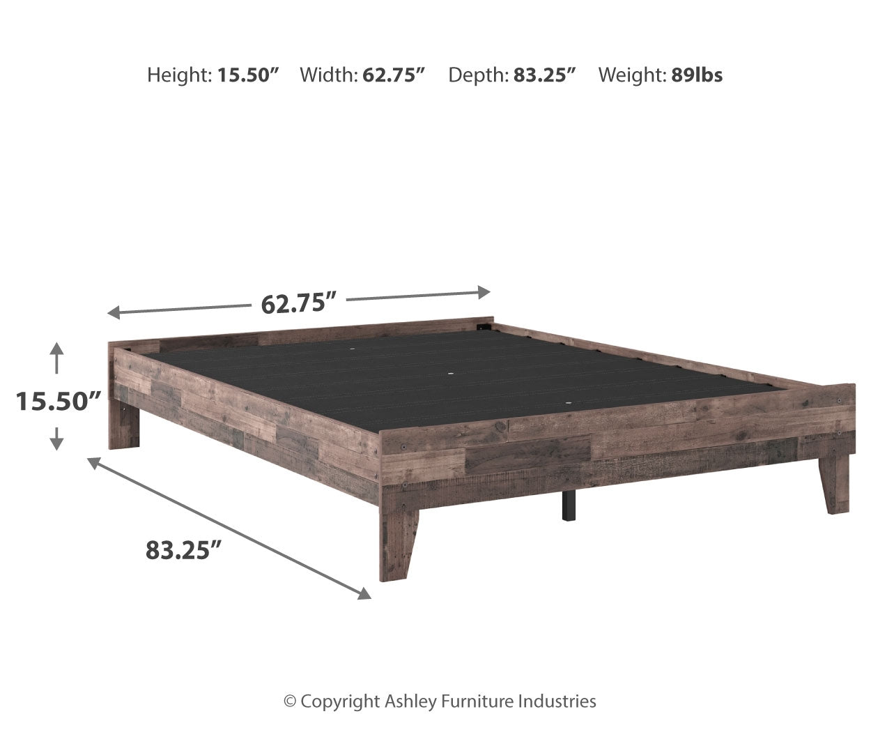 Neilsville Queen Platform Bed