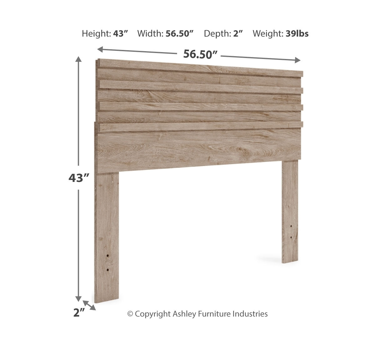 Oliah Full Panel Headboard