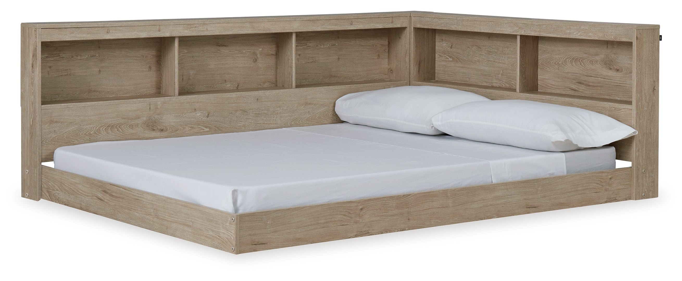 Oliah Full Bookcase Storage Bed