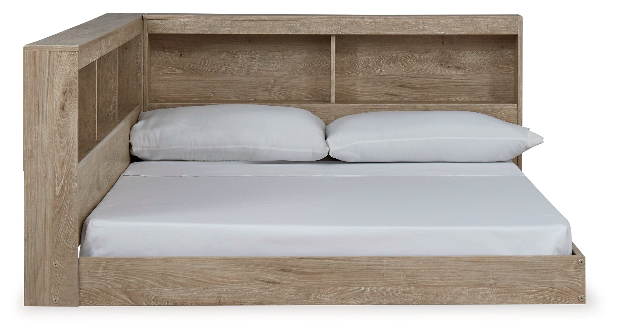 Oliah Full Bookcase Storage Bed