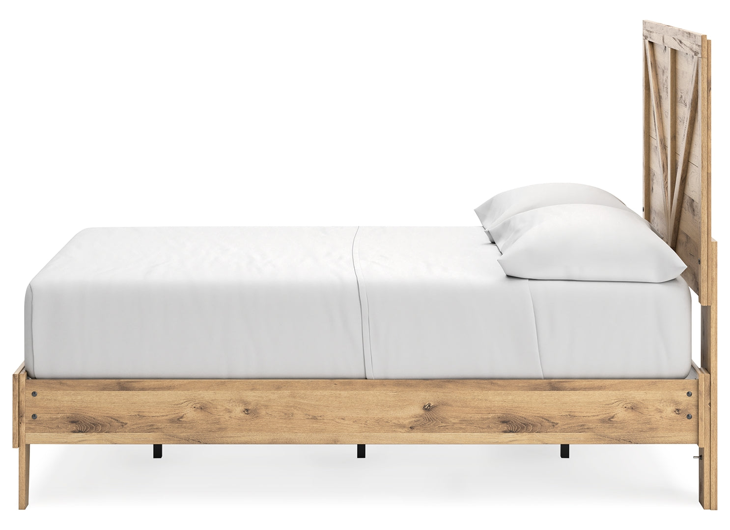 Larstin Full Crossbuck Panel Platform Bed