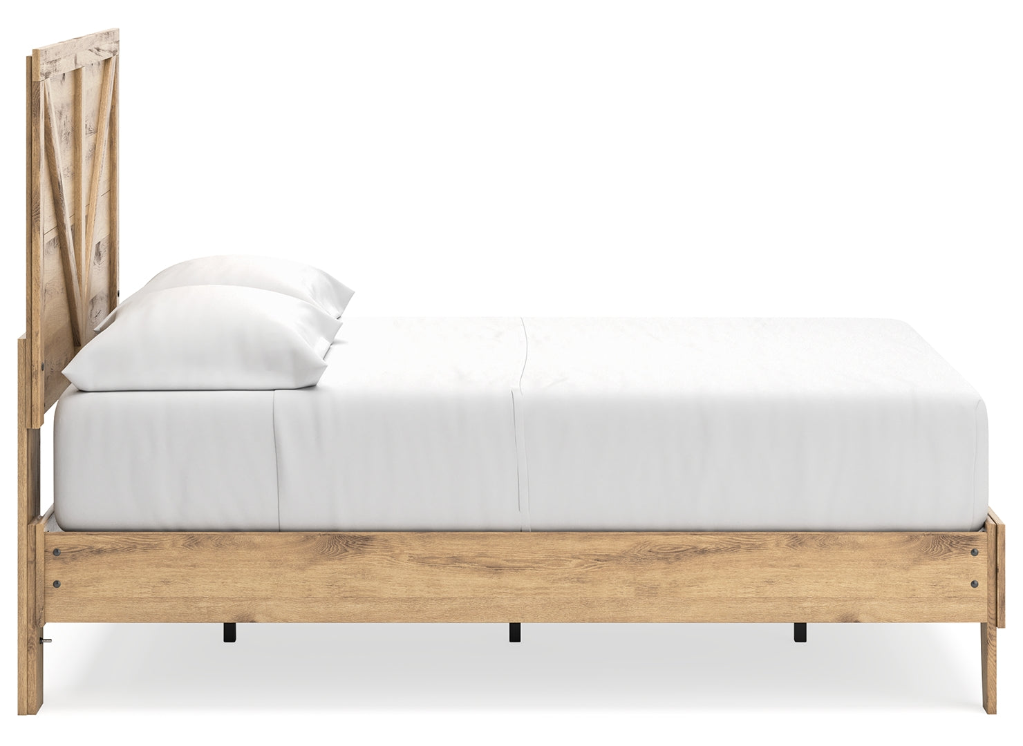 Larstin Full Crossbuck Panel Platform Bed