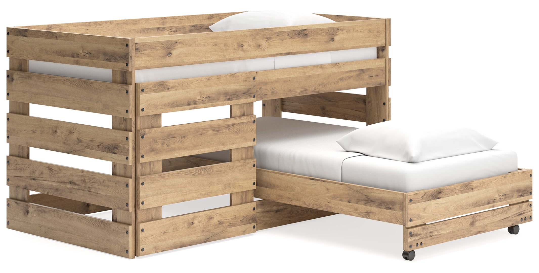 Larstin Twin Over Twin Loft Bed