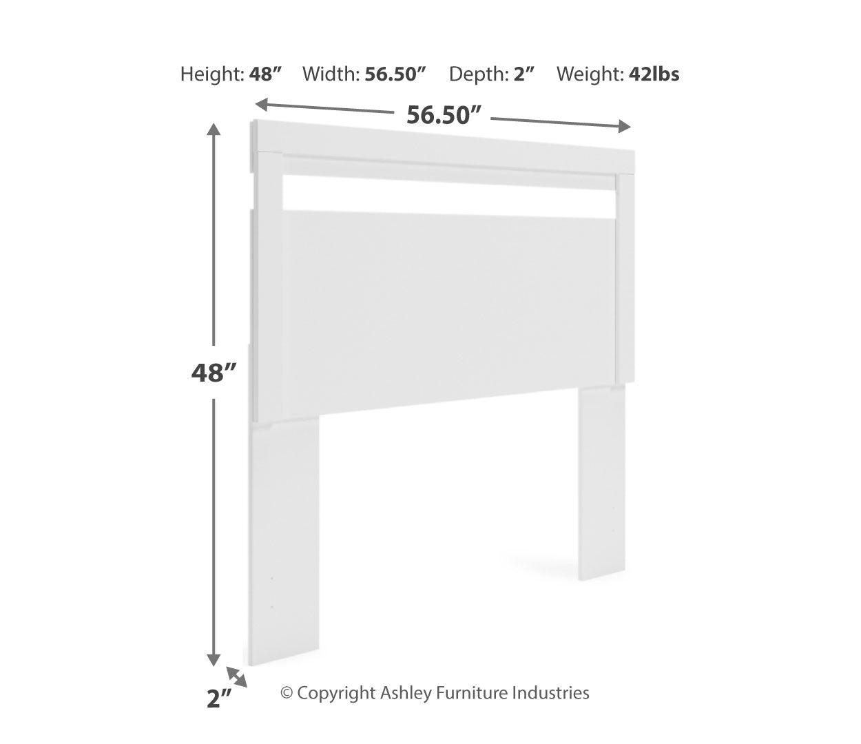 Flannia Full Panel Headboard