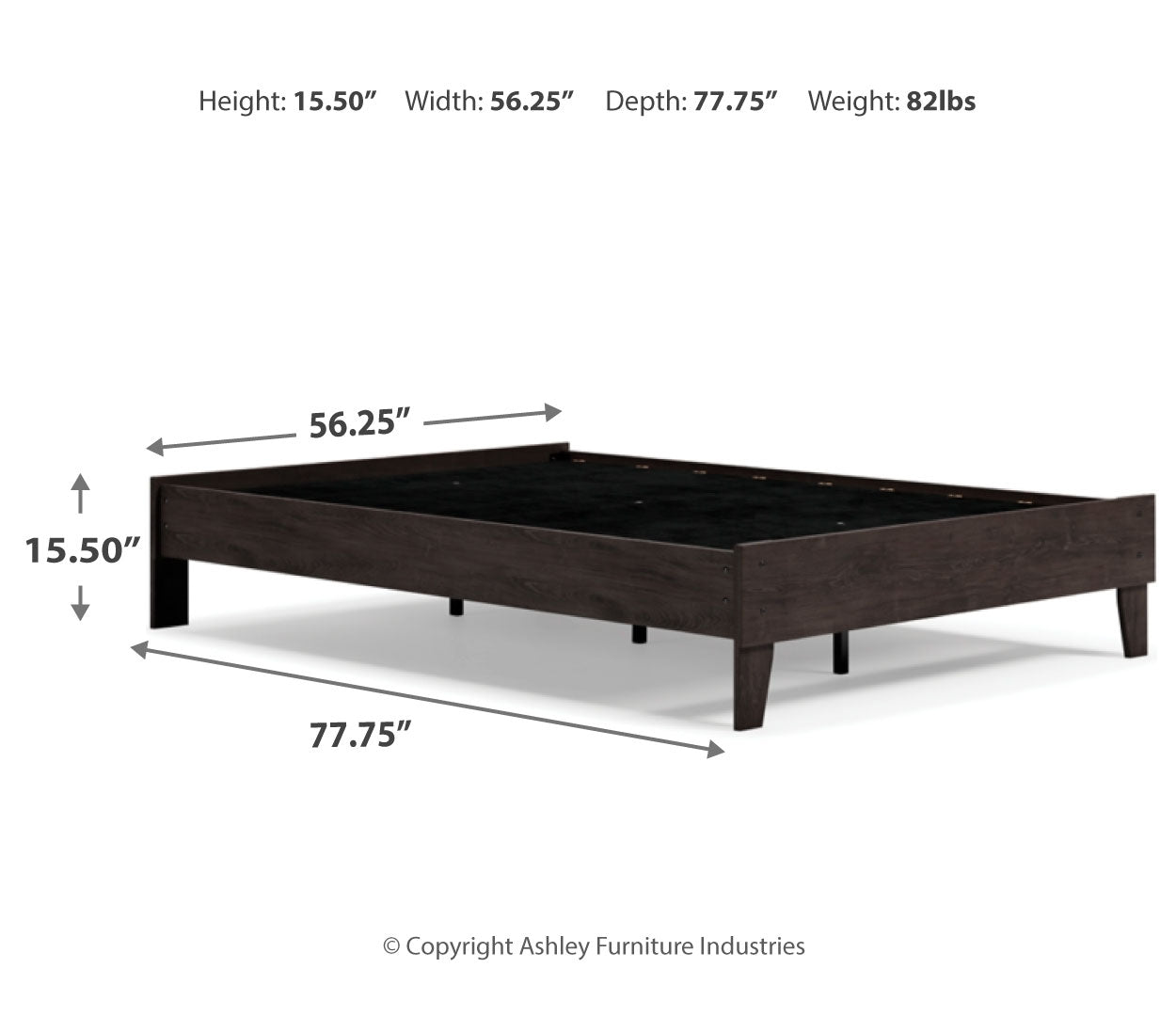 Piperton Full Platform Bed