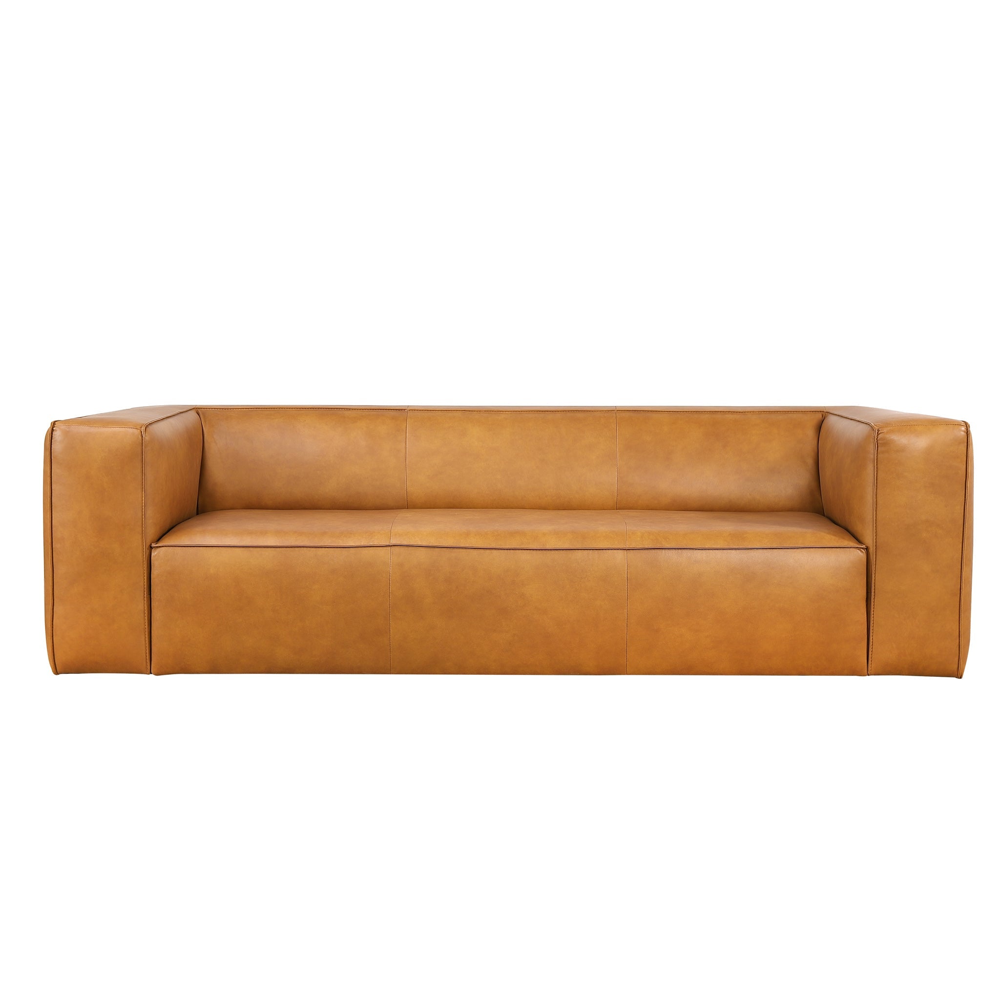 Emerson Leather Sofa Tan