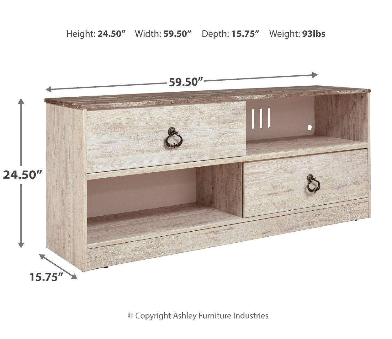 Willowton 59" TV Stand